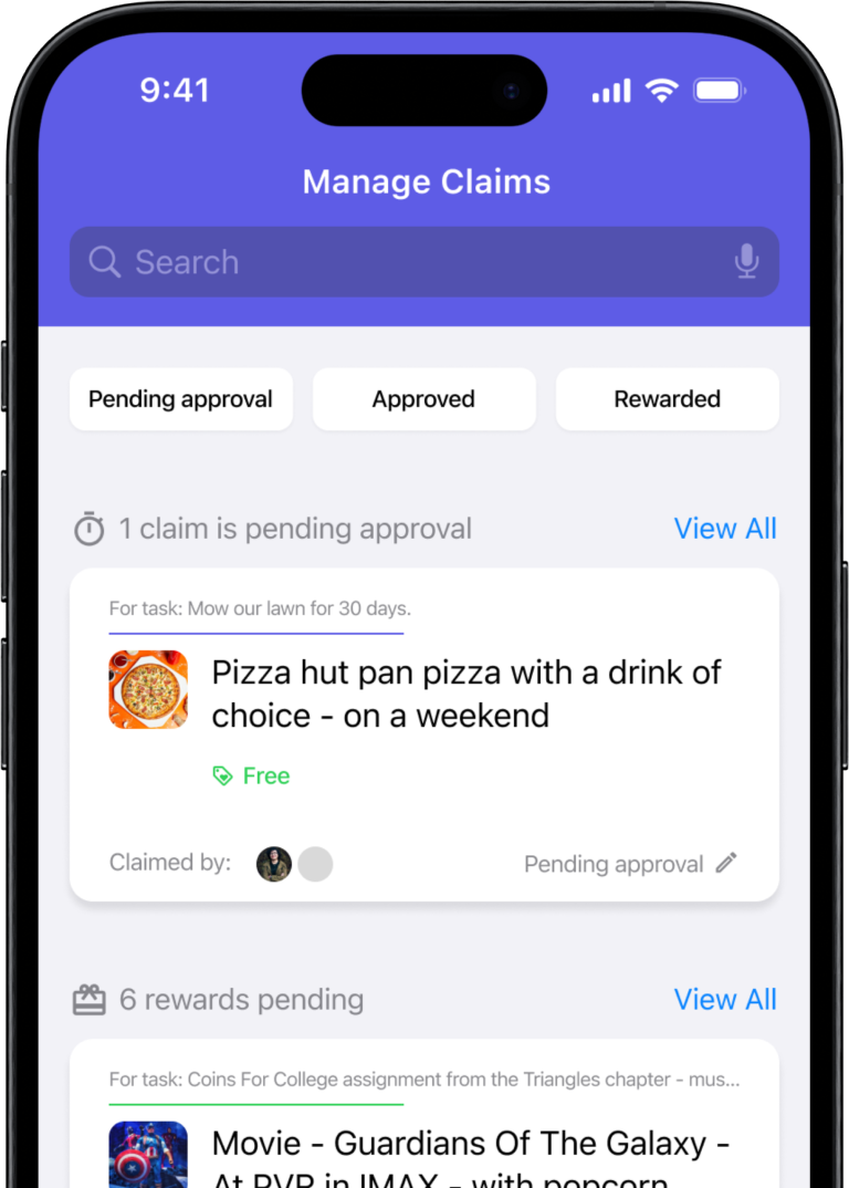 App screen